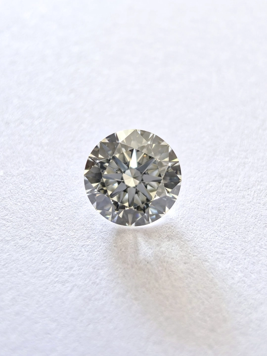 Diament Brylant 0.54ct., I/IF, 3xEx.