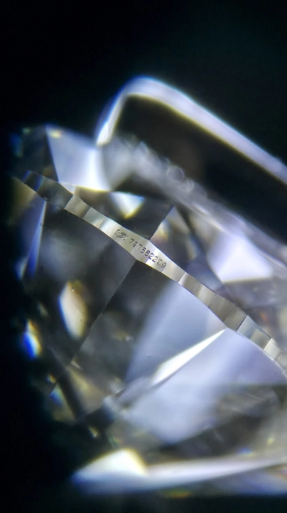 Diament Brylant 0.57ct., H/VVS1, 3xEx.