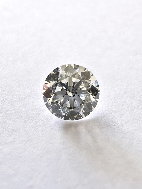 Diament Brylant 0.70ct H/VVS2 3xEx.